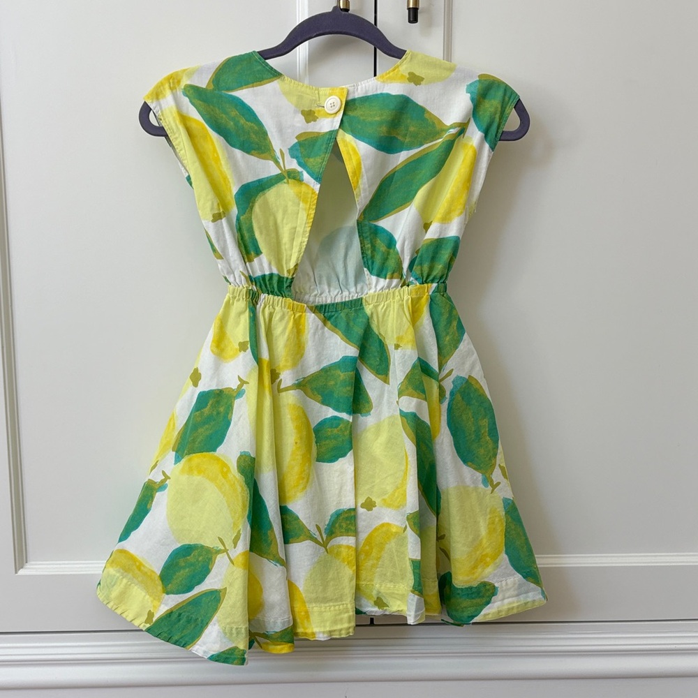 Tea Collection Lemon Print Dress - Picture 2 of 3